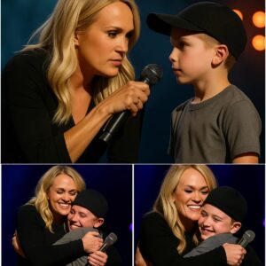 “He asked, and she actually said yes…” — Carrie Underwood Creates Unforgettable Moment at Levi’s Stadium After Young Fan’s Bold Request congchua