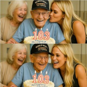 Carrie Underwood Gave Up Her Private Jet for a 103-Year-Old WWII Veteran — What He Gave Her in Return Left Her in Tears congchua