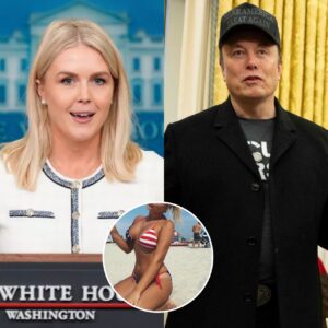 Elon Musk’s Bizarre Comment on Karoline Leavitt’s Bikini Photo – Fans Are Left Speechless! ws