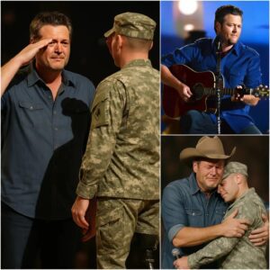 A Night to Remember: Blake Shelton Brings a Wounded Hero Onstage During “God’s Country” Performance congchua
