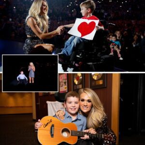 Carrie Underwood Brings Thousands to Tears as She Halts Her Sold-Out Concert to Comfort a Disabled Child in a Moment of Pure, Unspeakable Humanity congchua