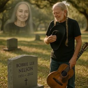 🌵 Willie Nelson Stood Beneath the Texas Sun, Hat Pressed to His Chest, the Wind Tugging Gently at His Silver Braid. The Cemetery Was Quiet, Save for the Rustle Of Oak Leaves and the Distant Hum Of Cicadas.