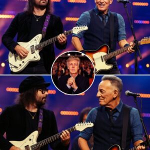 In a moment that silenced an arena and stirred the soul of the world, Bruce Springsteen paused his high-voltage concert to invite Sean Lennon