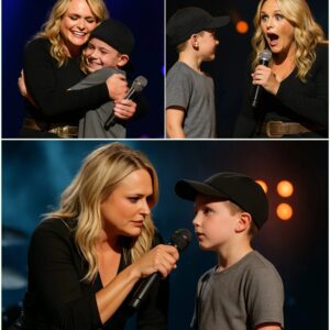 Miranda Lambert turned heads — and melted hearts — in Levi's Stadium, Santa Clara, California when a young fan held up a bold sign that brought the entire arena to a standstill