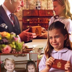 To My Brave Little Lottie” — Princess Charlotte Makes A Heartwarming Return With A Gift From King Charles That Moved The Palace to Tears. After Her Recovery...