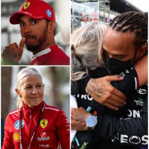 After the Fall: How Angela Cullen Gave Lewis Hamilton a Reason to Smile Again 💝
