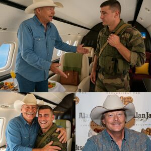 Alan Jackson Gave Up His First-Class Seat to a Soldier ws