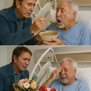 Tears Fall as Cliff Richard Sings With Ailing Tom Jones in Private Hospital Visit. ws