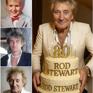 Happy 80th birthday to Rod Stewart.🎂🍕💵🍾 Rod Stewart – British rock and pop icon with a raspy voice and timeless hits like Maggie May and Forever Young