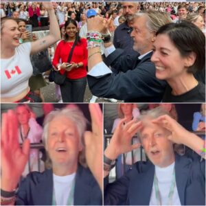 At Glastonbury, with over 200,000 people watching, the biggest surprise wasn’t on stage—it was in the crowd. Sir Paul McCartney...