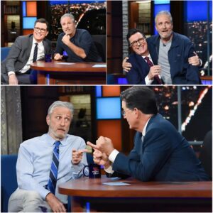 "Late-Night TV in Chaos: Jon Stewart Vows 'I Won’t Be Silenced' as Industry Shakeup Claims Colbert – What’s Really Happening Behind the Scenes?"