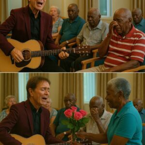 There were no red carpets, no flashing lights, just a quiet afternoon in Barbados that turned unforgettable when Sir Cliff Richard - bear