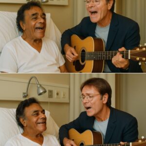When Sir Cliff Richard quietly entered to visit his dear friend Johnny Mathis, who has been recovering from a recent illness... ws
