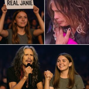 “He looked up — and the stage froze.” — Steven Tyler’s voice broke, the crowd went silent, and what happened next became one of the most unforgettable moments in rock history. nh
