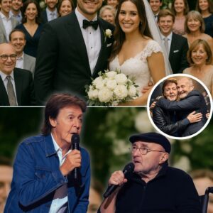 A Miraculous Duet: Phil Collins and Paul McCartney's Emotional Performance at Son's Wedding Leaves the UK in Tears nh