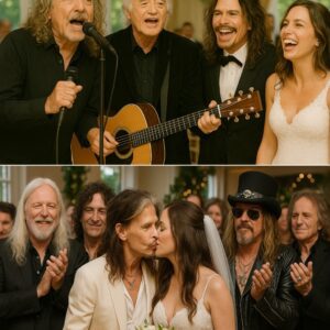 It was the kind of moment that could only happen when rock royalty gathers nh