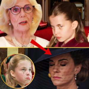 ROYAL BOMBSHELL: Princess Charlotte Subtly DEFIES Camilla after the Queen SCOLDS Mum Catherine At Historic Event 😱👇👇