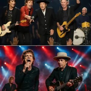 Bob Dylan was just supposed to watch from backstage. ws