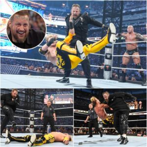 SHOCKING NEWS: Jelly Roll’s WWE SummerSlam Appearance Takes a Wild Turn When He’s Slammed Through the Announcer’s Table — The Music Star’s Unexpected Wrestling Debut Has Fans Buzzing Online!