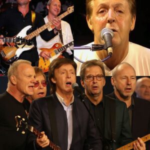 In a moment no one will forget, six legends stood side by side under one spotlight—and together, they gave the world a memory louder than any encore. Paul McCartney