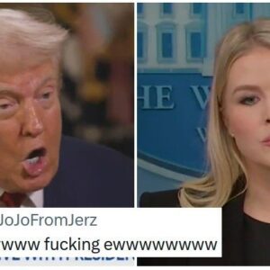 Donald Trump raving about Karoline Leavitt’s lips is the ick that was felt around the world – 21 shuddering reactions nabeo
