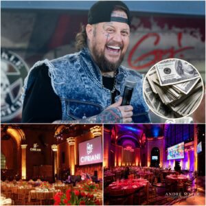 Jelly Roll Shocks Everyone at Star-Studded Charity Gala by Quietly Donating $1 Million โ Room Erupts in Applause as the Singer Steps Forward with Tearful Message: โThis Is the Least I Can Doโ ๐ฐโค๏ธ Hแปi ChatGPT