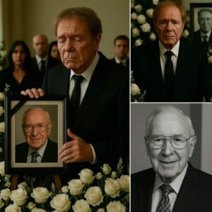 Cliff Richard: Legendary Singer Whispers Mysterious Words Over James Lovell’s Coffin. ws