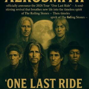 Steven Tyler and Other Members of Aerosmith Officially Announce the 2026 Tour ‘One Last Ride’ — A Soul-Stirring Revival That Breathes New Life into the Timeless Spirit of The Rolling Stones nh