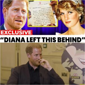 Princess Diana’s Secret Will Unveiled: Prince Harry Left in Tears Over Hidden Letter and Gift