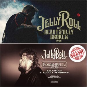 BREAKING: Jelly Roll Sends Fans Into Frenzy With Surprise Announcement of Massive 2025 World Tour — Ticket Sites Crash Within Minutes as Thousands Rush to Secure Seats for What Promises to Be the Most Epic Shows of His Career