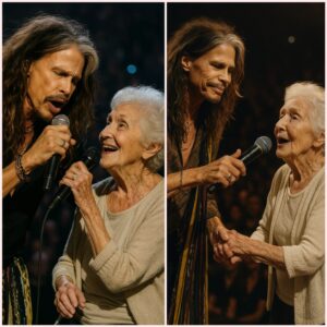 Steven Tyler’s On-Stage Duet With an Elderly Fan Becomes the Night’s Most Unforgettable Moment nh