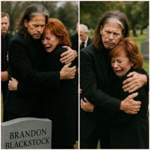 Tears at the Grave: Steven Tyler’s Whisper to Reba McEntire Becomes the Defining Moment of Brandon Blackstock’s Funeral nh