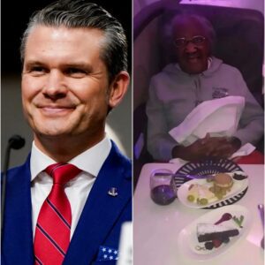 Pete Hegseth Gave Up His First-Class Seat to an Elderly Woman—What Happened Next Left the Entire Plane in Tears