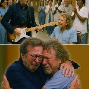 Eric Clapton Plays Guitar in Hospital Hallway for Robert Plant — And One Lyric Leaves the Entire Floor in Silence nabeo