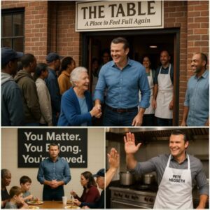 While the spotlight stays on celebrity drama, Pete Hegseth quietly opened a restaurant that feeds the hungry