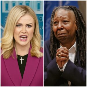 “Everyone Makes Mistakes” — Whoopi Goldberg Publicly Pleads for Karoline Leavitt’s