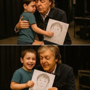 "Music Is The Language He Chose": Paul McCartney’s Heartfelt Encounter with a Silent Boy's Art nh
