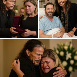 “Sing Again, Even If I’m Gone” — Steven Tyler’s Tearful Gift to Kelly Clarkson Leaves Mourners Speechless at Brandon Blackstock’s Funeral nh