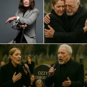 “Two Angels Carried Him Home”: Celine Dion and Sir Tom Jones Leave the World Sobbing with Ozzy Osbourne Funeral Duet nh