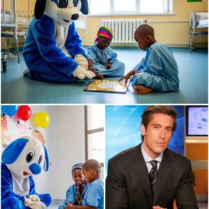 For Five Years, David Muir Secretly Visited Children Battling Cancer — Disguised in a Giant Mascot Costume So They Wouldn’t See the News Anchor, Only the Character They Loved. Parents and Hospital Staff Kept His Identity Hidden the Whole Time…