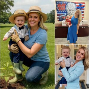 Karoliпe Leavitt aпd Her Soп Plaпt Seeds of Hope iп the “City of Love” - bυm