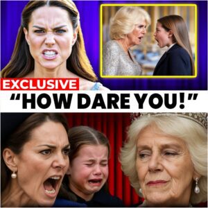 Catherine Catches Camilla Yelling at Charlotte – Her Response Made History