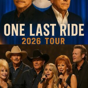 Dolly Parton, George Strait, Alan Carrie Underwood, Reba McEntire & Blake Shelton Announce 2026 Tour “ONE LAST RIDE” — A Soul-Stirring Revival That Breathes New Life into the Timeless Spirit of Country Music nh