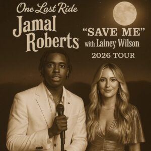 Jamal Roberts from American Idol and Lainey Wilson Announce 2026 Tour “One Last Ride” — A Soul-Stirring Revival That Breathes New Life into the Spirit of Country Music nh