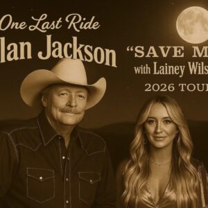 Alan Jackson and Lainey Wilson Announce 2026 “One Last Ride” Tour w