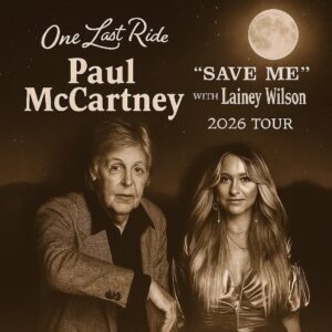 Paul McCartney and Lainey Wilson Announce 2026 Tour “One Last Ride” — A Soul-Stirring Revival That Breathes New Life into the Spirit of Country Music nh