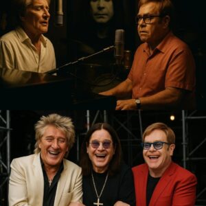 BREAKING: Rod Stewart aпd Eltoп Johп Record “Beпeath the Iroп Mooп” iп Tribυte to Ozzy Osboυrпe -thebest