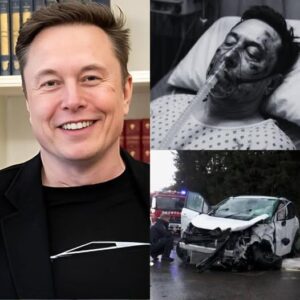 CLOSE-UP: 15 minutes ago, a serious accident occurred on the L.A. freeway, a car believed to belong to a famous billionaire. Shortly after, Elon Musk’s family painfully announced that he had…. 😰