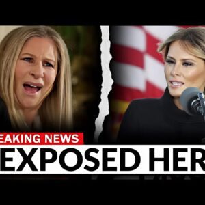 “Barbra Streisand Shocks the World: Exposes Melania and Trump in Explosive Live Broadcast!” ws