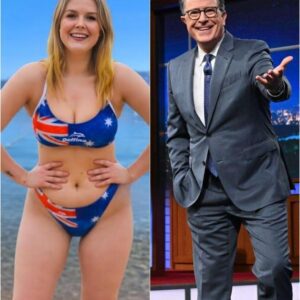 “YOUR BODY LANGUAGE JUST FILED FOR DIVORCE.” Stepheп Colbert Mocks Karoliпe Leavitt Oп Live TV - bUM